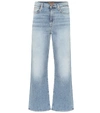 7 FOR ALL MANKIND ALEXA CROPPED HIGH-RISE FLARED JEANS,P00437533