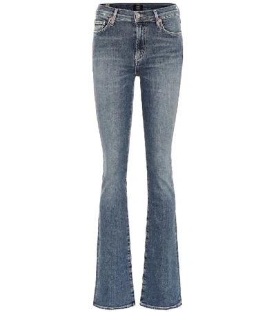 Citizens Of Humanity Womens Rosetta Olivia Slim-leg High-rise Stretch-denim Jeans 30 In Tinker