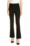 ADAM LIPPES STRETCH SUEDE KICK PANTS,R20501SX