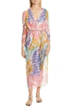 MISSONI MULTICOLOR KNIT COVER-UP,MMQ00122 BR008H
