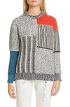 STELLA MCCARTNEY MIXED TEXTURE SWEATER,600639S2178