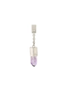 PARTS OF FOUR TALISMAN AMETHYST SINGLE EARRING