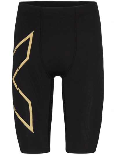 2xu Light Speed Compression Bike Shorts In Black