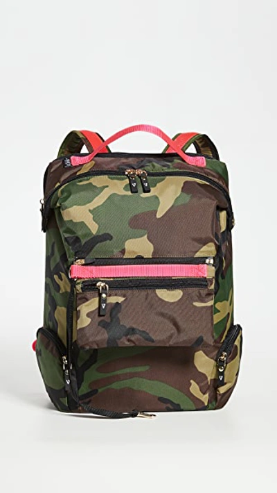 Andi Backpack In Camo/pink