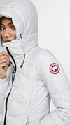 Canada Goose Abbott Hooded Jacket In Silverbirch