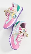 Marc Jacobs The Jogger Sneakers In Pink Multi