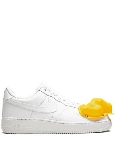 Nike X Comme Des Garçons Air Force 1 '07 板鞋 In White