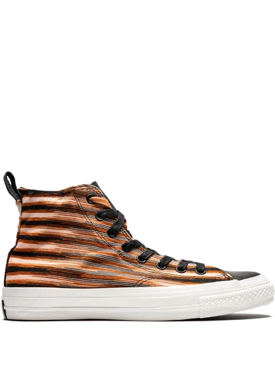 Converse X Missoni Chuck Taylor Hi Sneakers In Red