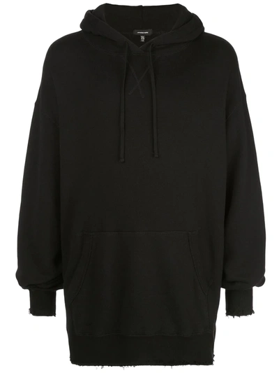 R13 Hooded Sweatshirt In Black