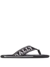 BALLY BORDER FLIP FLOPS