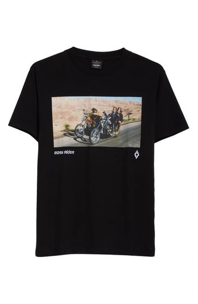 Marcelo Burlon County Of Milan Easy Rider Photographic-print T-shirt In Black