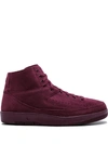 JORDAN AIR JORDAN 2 RETRO DECON "BORDEAUX" SNEAKERS