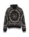 DOLCE & GABBANA DOLCE & GABBANA MONOGRAM PRINTED HOODIE