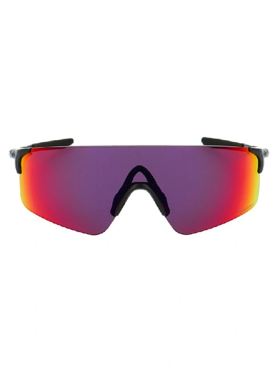 Oakley Womens Black Oo9454 38 Evzero Blades Acetate Rectangle-frame Sunglasses