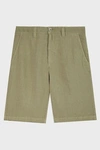 120% LINO Linen Bermuda Shorts,826359