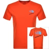 THE NORTH FACE SHORT SLEEVED EXTREME T SHIRT RED,130111