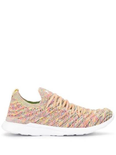 Apl Athletic Propulsion Labs Women's Women's Techloom Wave Trainers In White Multi
