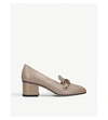 GUCCI SYLVIE HEELED LEATHER PUMPS,23990191