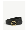 BOTTEGA VENETA INTRECCIATO LEATHER BELT