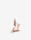 MONICA VINADER RONNIE THE RAT 18CT ROSE GOLD-PLATED VERMEIL SILVER CHINESE ZODIAC CHARM,R00047007