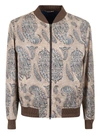 ETRO ETRO PAISLEY PRINT BOMBER JACKET