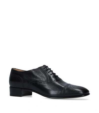 Gucci Leather Dracma Derby Shoes