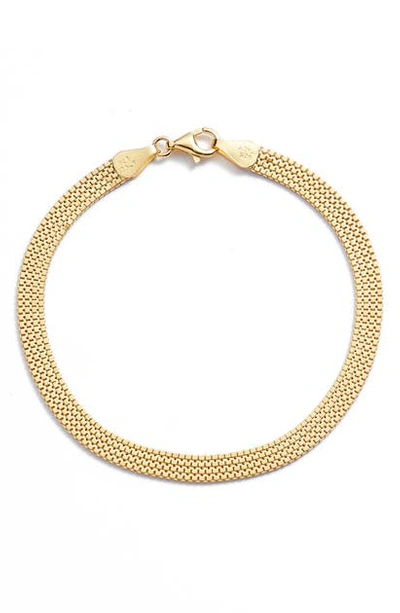 Argento Vivo Slinky Mesh Bracelet In Gold