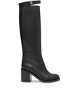 BURBERRY 70MM MONOGRAM KNEE-HIGH BOOTS