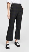 MARNI PLAID TROUSERS