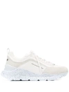 MSGM NEVER LOOK BACK LOW-TOP SNEAKERS