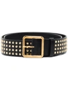 ALEXANDER MCQUEEN STUDDED BUCKLED BELT