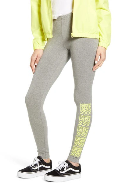 Vans Chalkboard Fair Well Leggings In Grey Heather