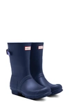 HUNTER ORIGINAL SHORT BACK ADJUSTABLE WATERPROOF RAIN BOOT,WFS1013RMA