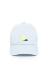 THOM BROWNE EMBROIDERED COTTON BASEBALL HAT,766713