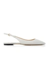 JIMMY CHOO ERIN LEATHER SLINGBACK FLATS,772002