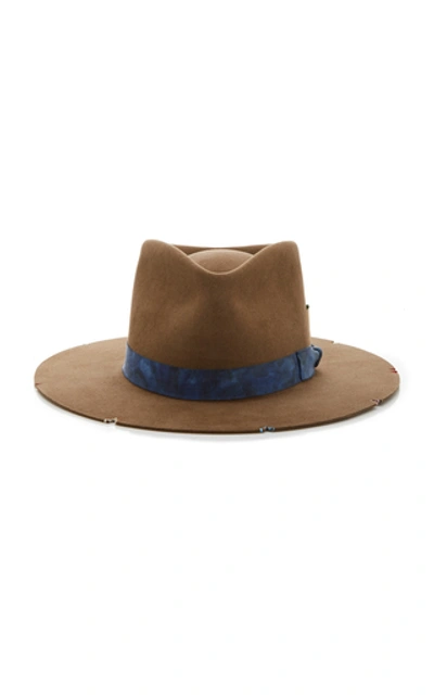 Nick Fouquet Whiskey Springs Felt Hat In Brown