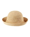 Helen Kaminski Provence 10 Packable Raffia Hat In Natural