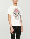 HACULLA Skull-print cotton-jersey T-shirt