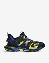 Balenciaga Track Mesh Running Sneakers In Black/comb
