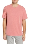 Tommy Bahama Tropicool Paradise V-neck T-shirt In Pink Plumeria