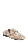 ISABEL MARANT FEZZY SNAKESKIN EMBOSSED CONVERTIBLE LOAFER,MC0038-20P029S