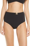 TORY BURCH HIGH WAIST BIKINI BOTTOMS,61384