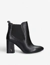 KURT GEIGER Raylan heeled leather ankle boots,5305-10004-2051300109
