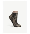 GUCCI FLORAL LACE WOVEN SOCKS