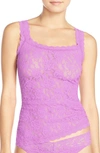 Hanky Panky Signature Lace Camisole In Berry Sweet