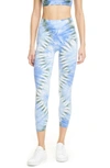 TORY SPORT SEAMLESS TIE DYE LEGGINGS,54980