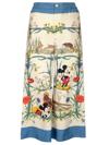 GUCCI GUCCI X DISNEY MICKEY MOUSE PRINTED PYJAMA PANTS