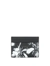 SAINT LAURENT PALM TREE CARD HOLDER