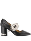 TOGA BUCKLED MARY-JANE PUMPS