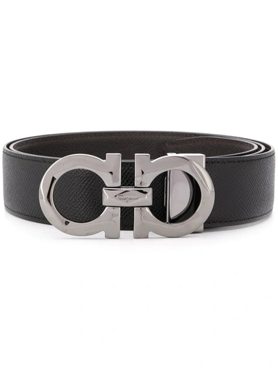 FERRAGAMO REVERSIBLE GANCINI BELT
